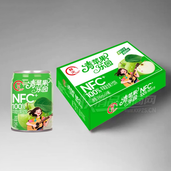 �ʻ����޹�֭ƻ��֭245ml��24��