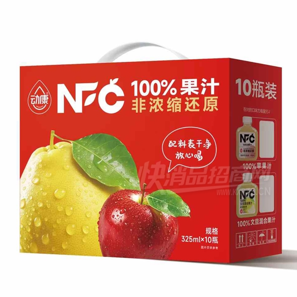 ����NFC��֭����ĵ�֭ƻ��֭325ml��10