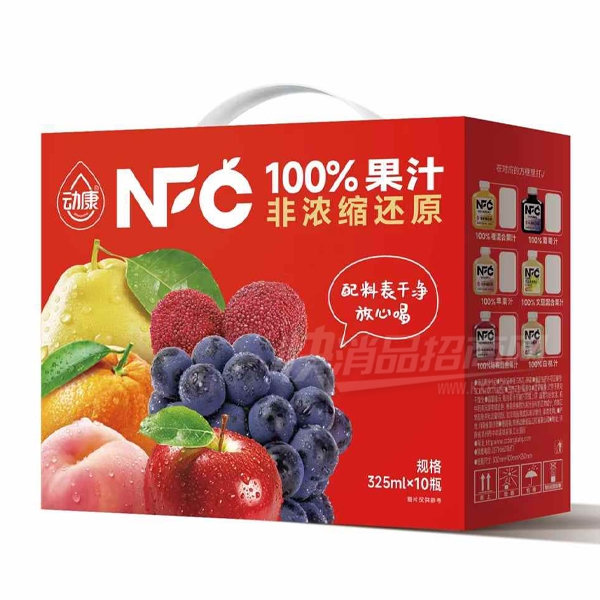 ����NFC��֭��й���֭325ml��10