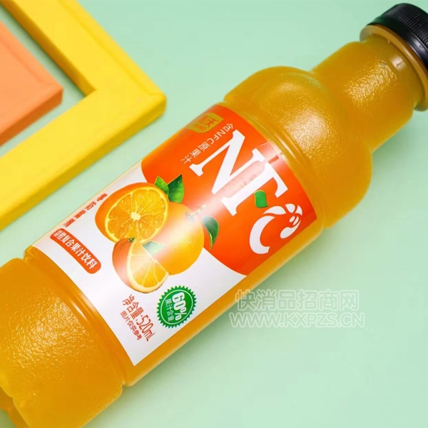 ����NFC���Ϲ�֭PET��װ520ml���֭