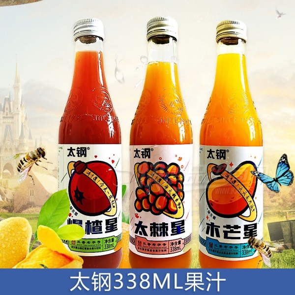 ̫��338ML��֭���Ϲ�֭��ƿ��֭