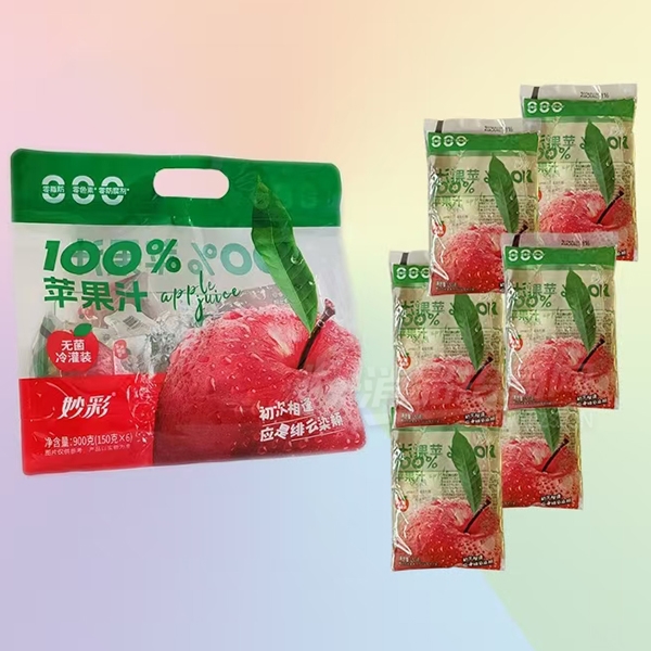 ���100%ƻ��֭150gX6