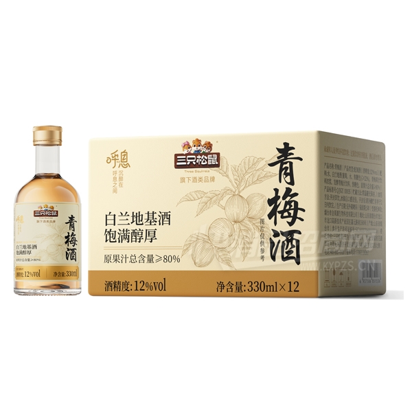 ��ֻ������÷�ƹ��Ӿ�Ԥ�ƾư�����330ml��12