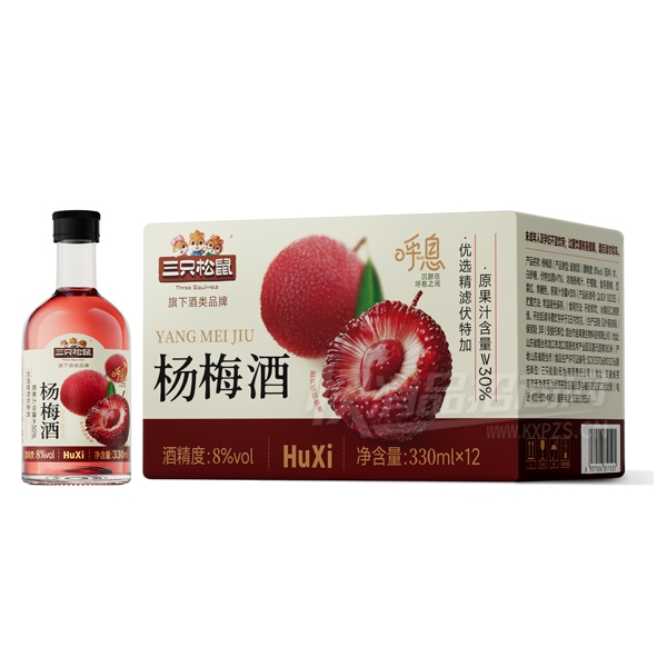 ��ֻ������÷�ƹ��Ӿ�Ԥ�ƾƷ��ؼ�330ml��12