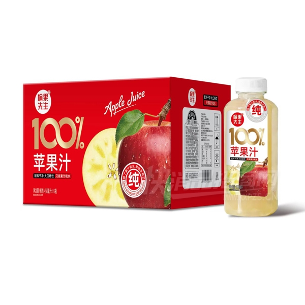 ԥ���ù�֭ƻ��֭450ml��15ƿ