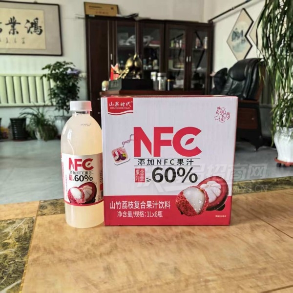 ɽ��ʱ��NFC��֭ɽ����֦֭1L��6ƿ