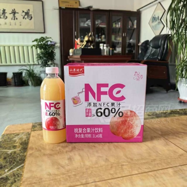 ɽ��ʱ��NFC��֭��֭1L��6ƿ