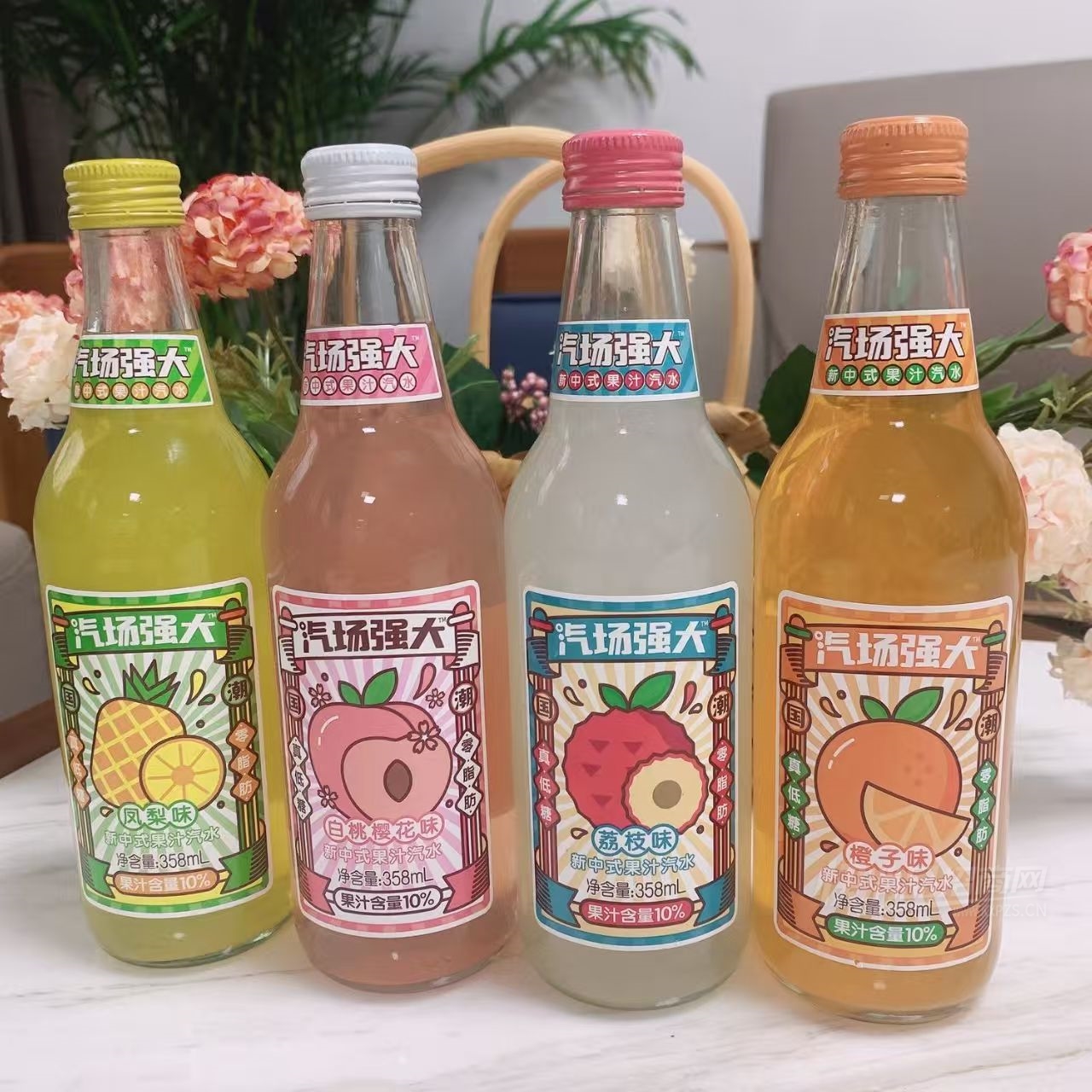 ����ǿ������ʽ��֭��ˮ358ml