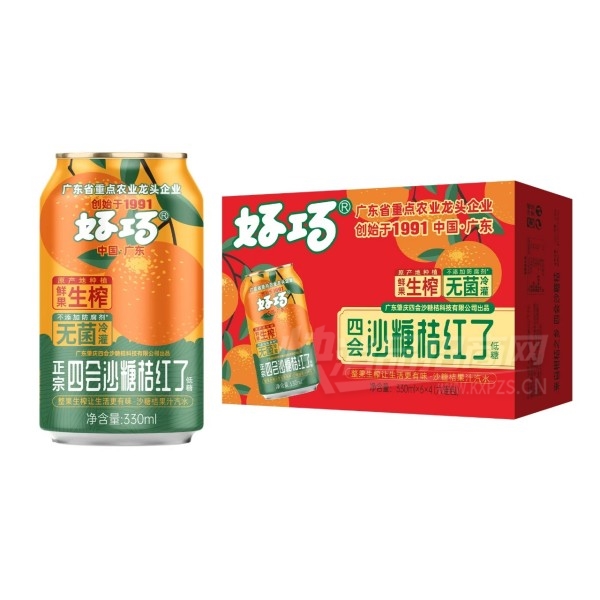 ���������Ļ�ɳ�ǽۺ��˹�֭��ˮ̼������330ml��6��4