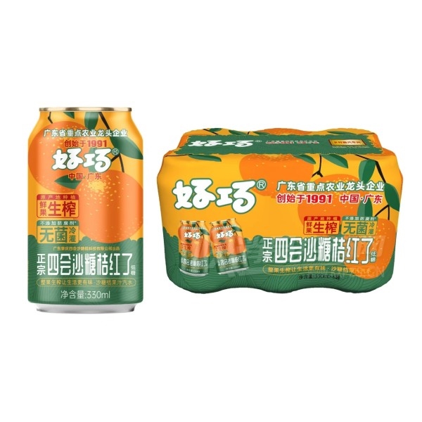 ���������Ļ�ɳ�ǽۺ��˹�֭��ˮ330ml��6