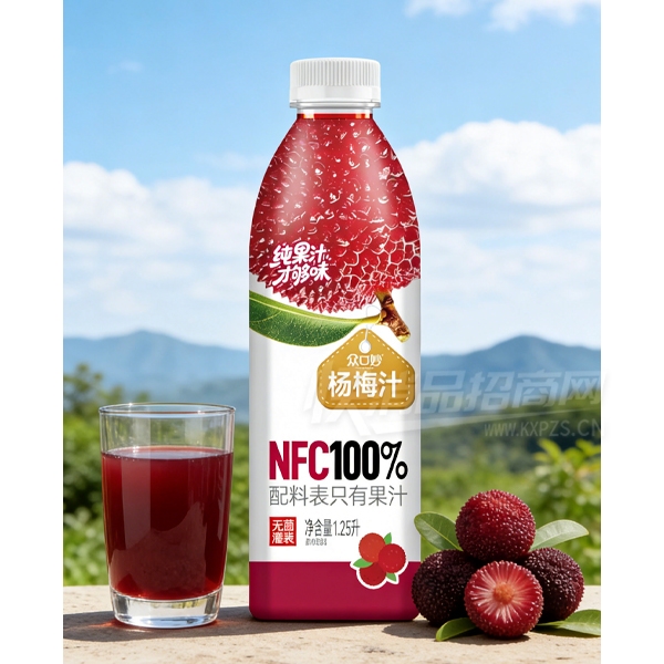 �ڿ���NFC��֭��ƿװʯ��֭��÷֭