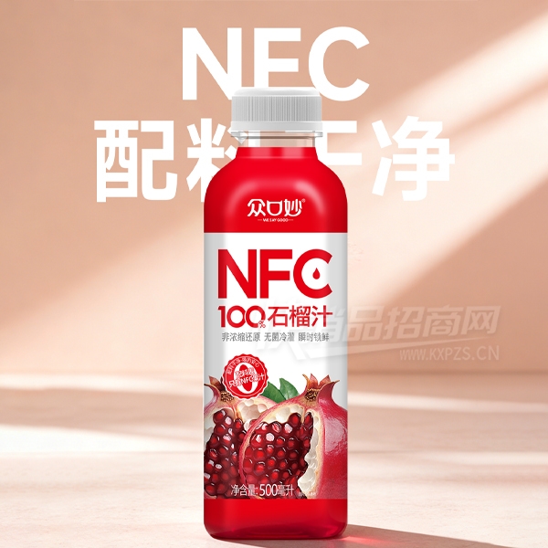 �ڿ����֭NFC��֭ʯ��֭500ml