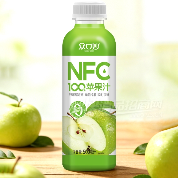 �ڿ����֭NFC��֭ƻ��֭500ml