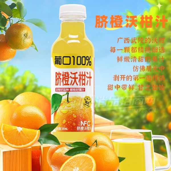 �Ͽ�100%��֭����ָ�֭500ml