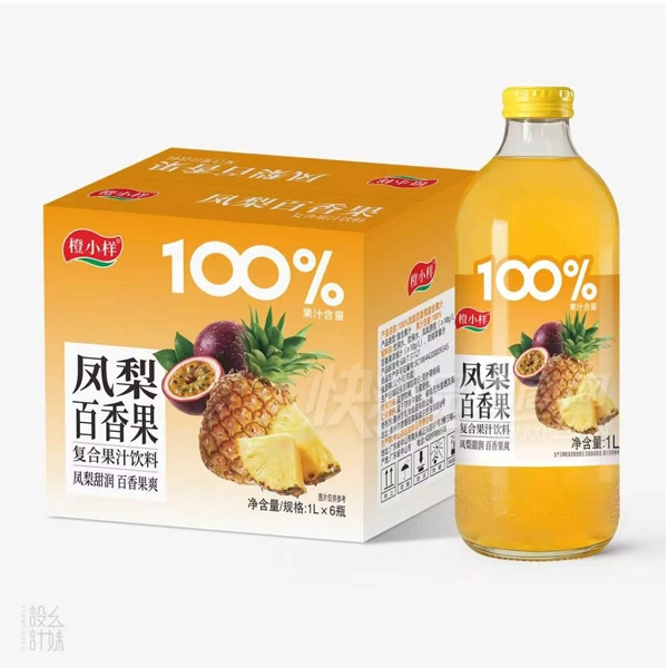 ��С�����Ϲ�֭���Ϸ�������֭1L��6ƿ