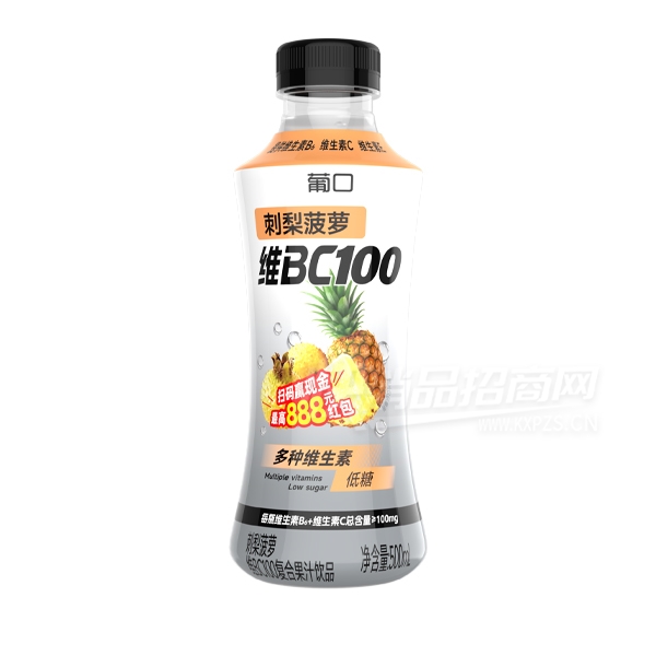 �Ͽ�άBC100ά���ظ��Ϲ�֭���ϴ��沤��ζ500ml