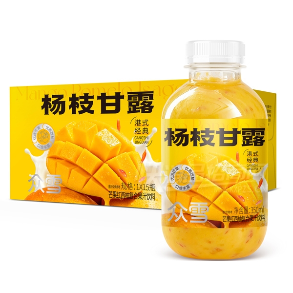 ��ѩ��֦��¶â�����ָ��Ϲ�֭����350ml��15ƿ