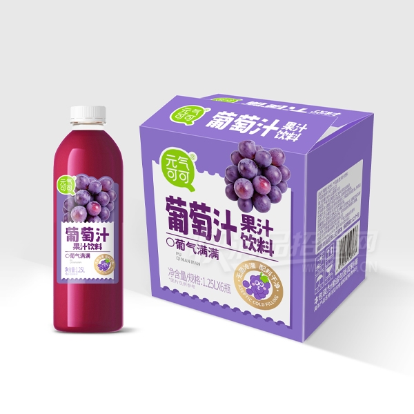 Ԫ���ɿ�����֭��֭����1.25L��6