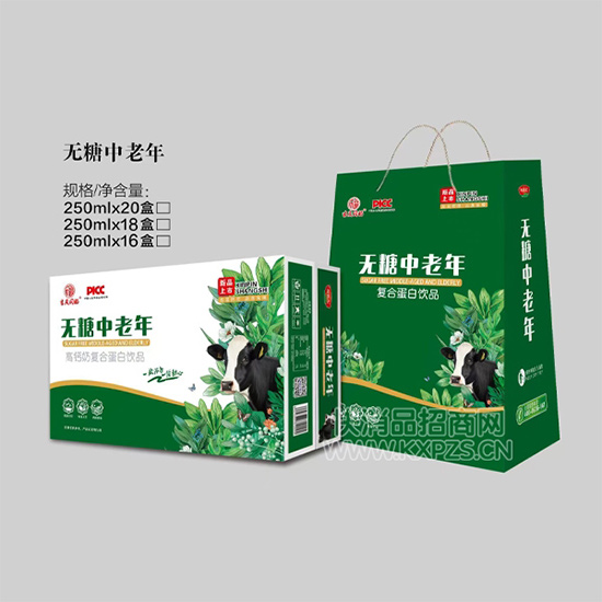 吉庆同福无糖中老年高钙奶复合蛋白饮品-(2) 吉庆同福无糖中老年高钙奶复合蛋白饮品-(2)
