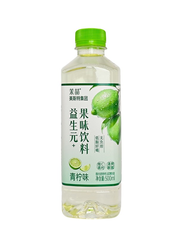美斯特茉喆益生元果味饮料青柠味500毫升 美斯特茉喆益生元果味饮料青柠味500毫升